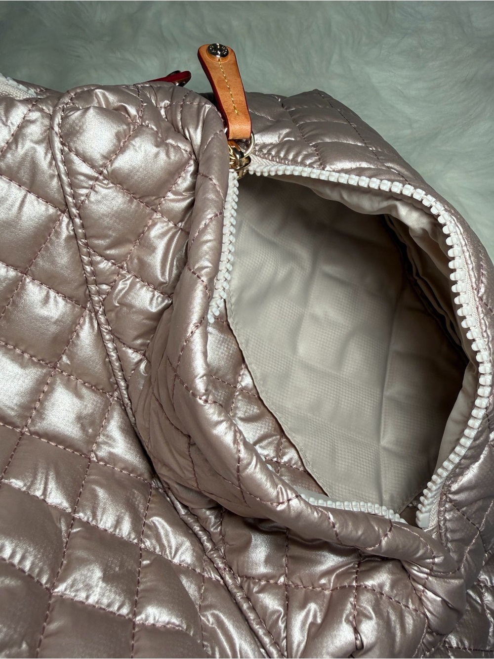 MZ Wallace quilted back pack - Picture 5 of 8